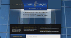 Desktop Screenshot of lopezprajin.com